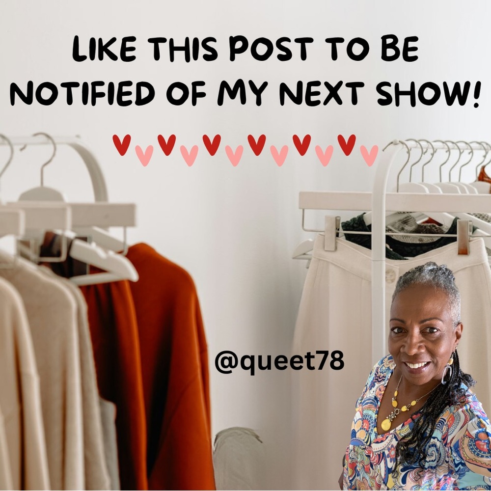 I AM LIVE! Like this post to be notified of all my shows!